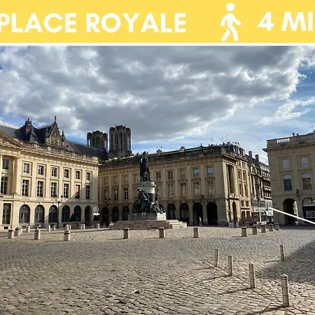 Le Forum - Hyper Centre - Parking Apartment Reims