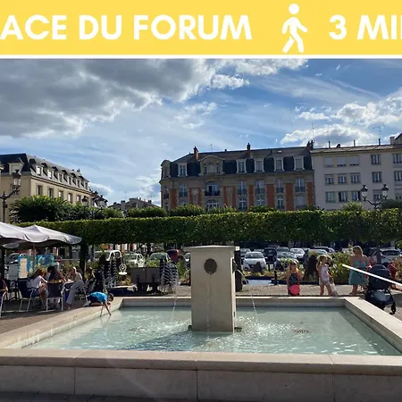Le Forum - Hyper Centre - Parking Apartment Reims