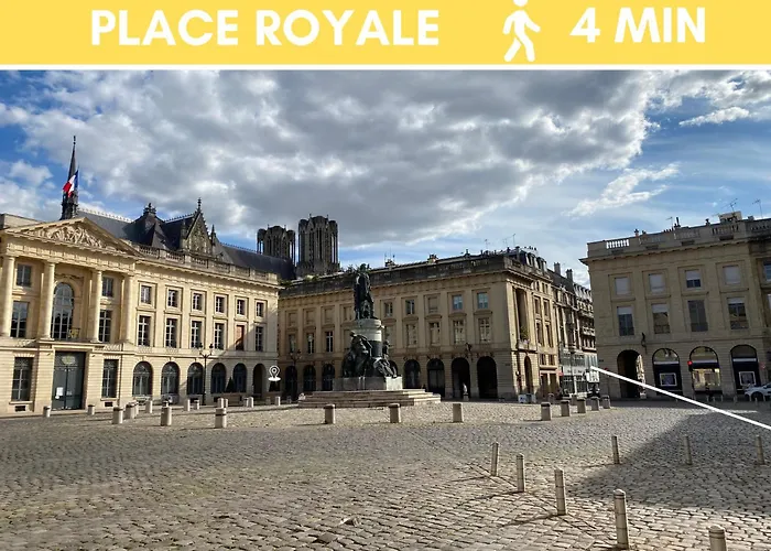 Le Forum - Hyper Centre - Parking Apartment Reims